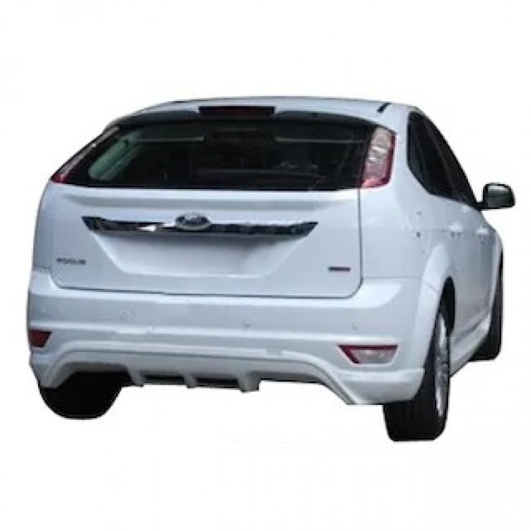 Ford Focus 2 Hatchback Arka Difüzörlü Tampon-Altı Karlık