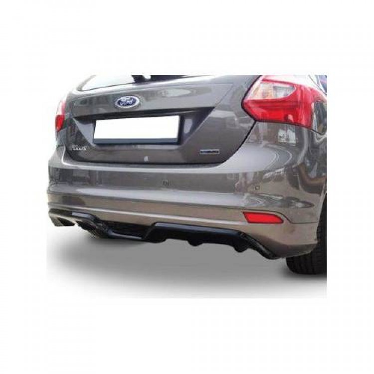 Ford Focus 3 Sedan Arka Difüzörlü Tampon-Altı Karlık