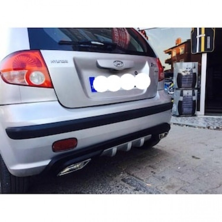 Hyundai Getz (Difüzör) Arka Tampon Altı-Karlık