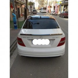 Mercedes C Class 2007-2014 W204 Bagaj Spoyler-Arka Rüzgarlık