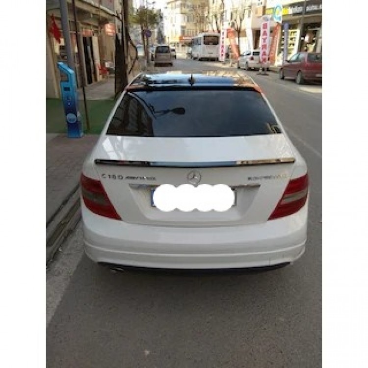 Mercedes C Class 2007-2014 W204 Bagaj Spoyler-Arka Rüzgarlık